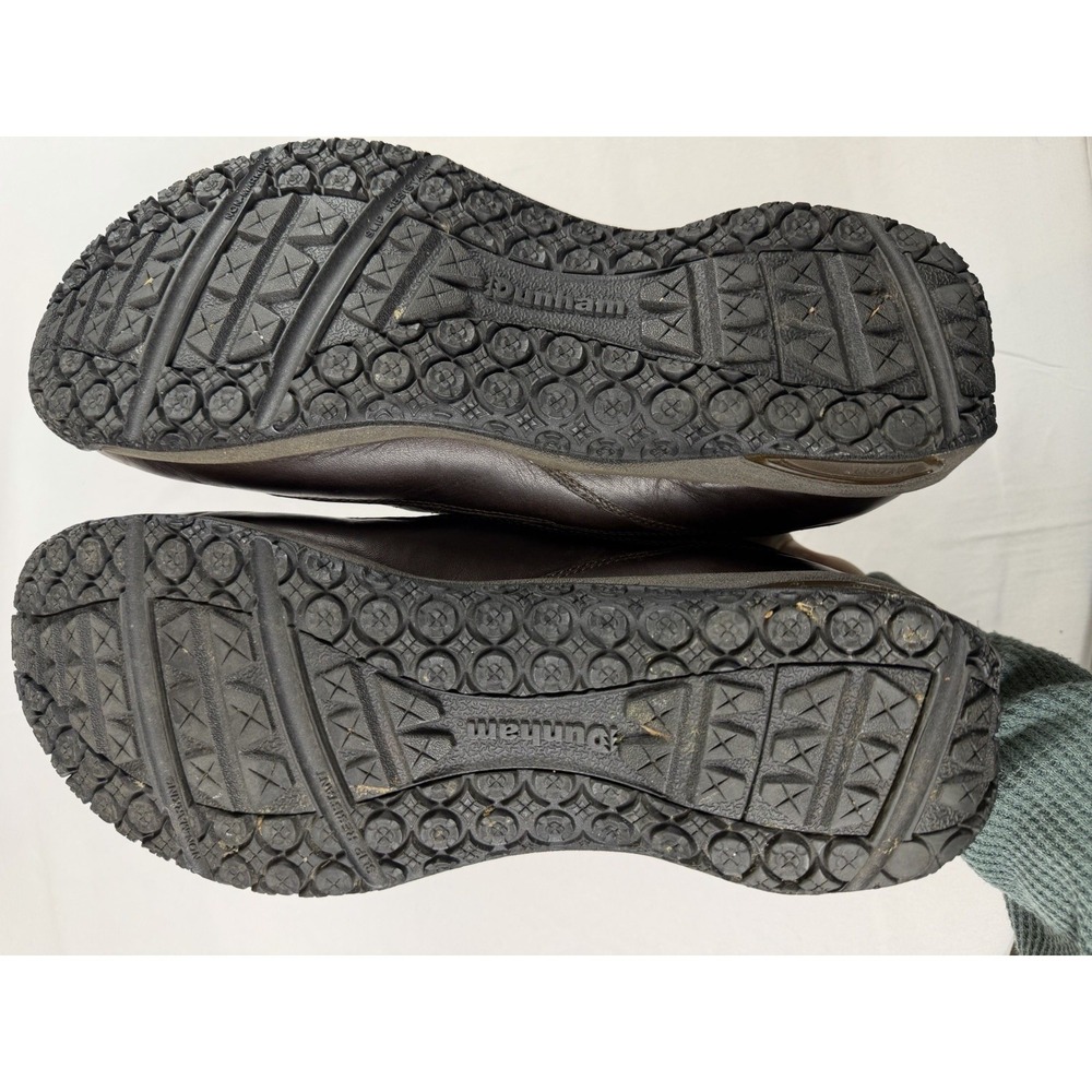 Dunham Waterproof Men's Leather Shoes Brown Lace Up Sz 15 Comfort UGG Insole - Picture 9 of 14